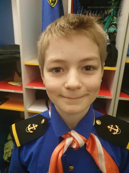 Занятиях в детском клубе «Флагман»